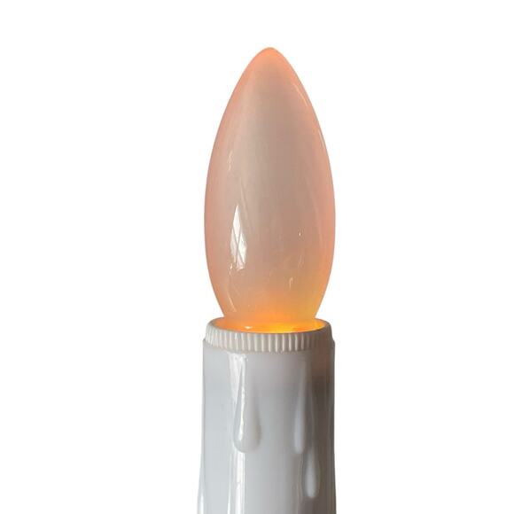 Bethlehem Lights Window Candles Lot of 4 Tested & Working Gold Color Base READ - Picture 5 of 14